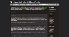 Desktop Screenshot of crystalmathlabs.com